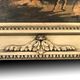 Louis XVI style trumeau in 19th century lacquered wood 196x172cm