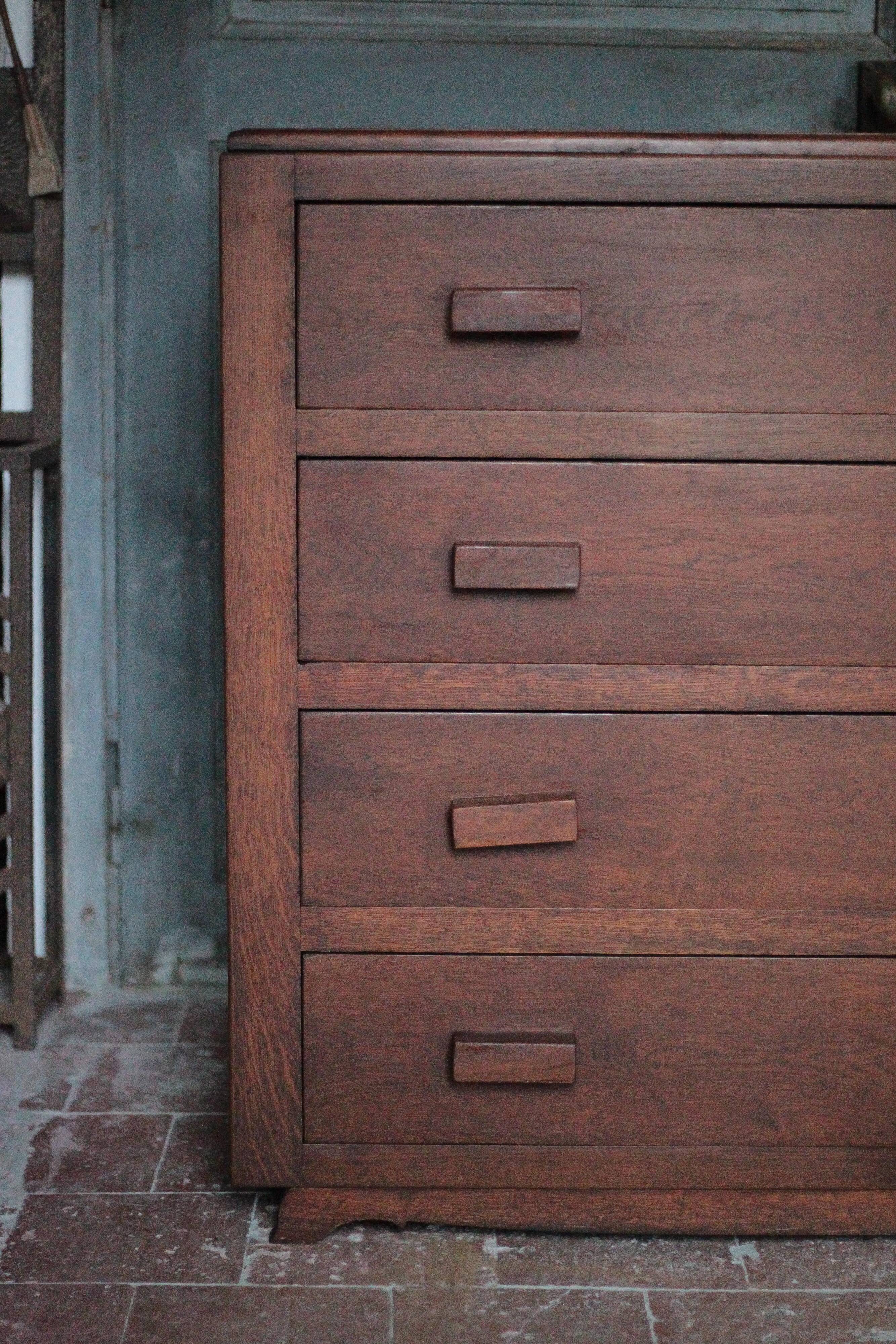 Commode vintage, commode bois reconstruction, meuble de rangement