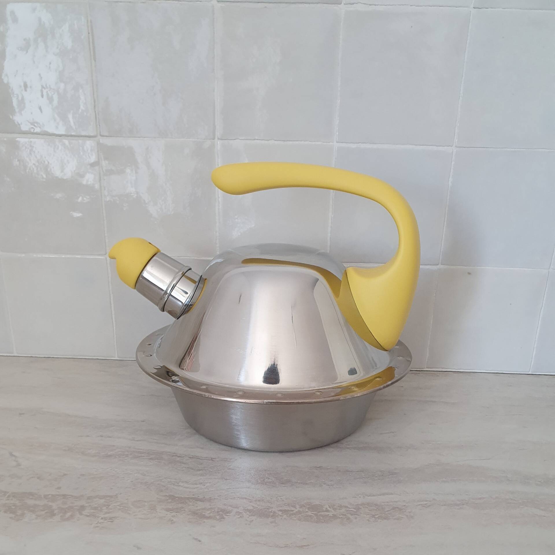 IKEA UFO stainless steel kettle 18/10 Anna Efverlund Maria Vinka / Vintage