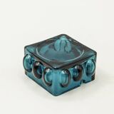 Space age ashtray Mid century bubbled glass design Wihelm Braun Feldweg