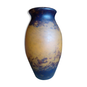 vase en pate de verre