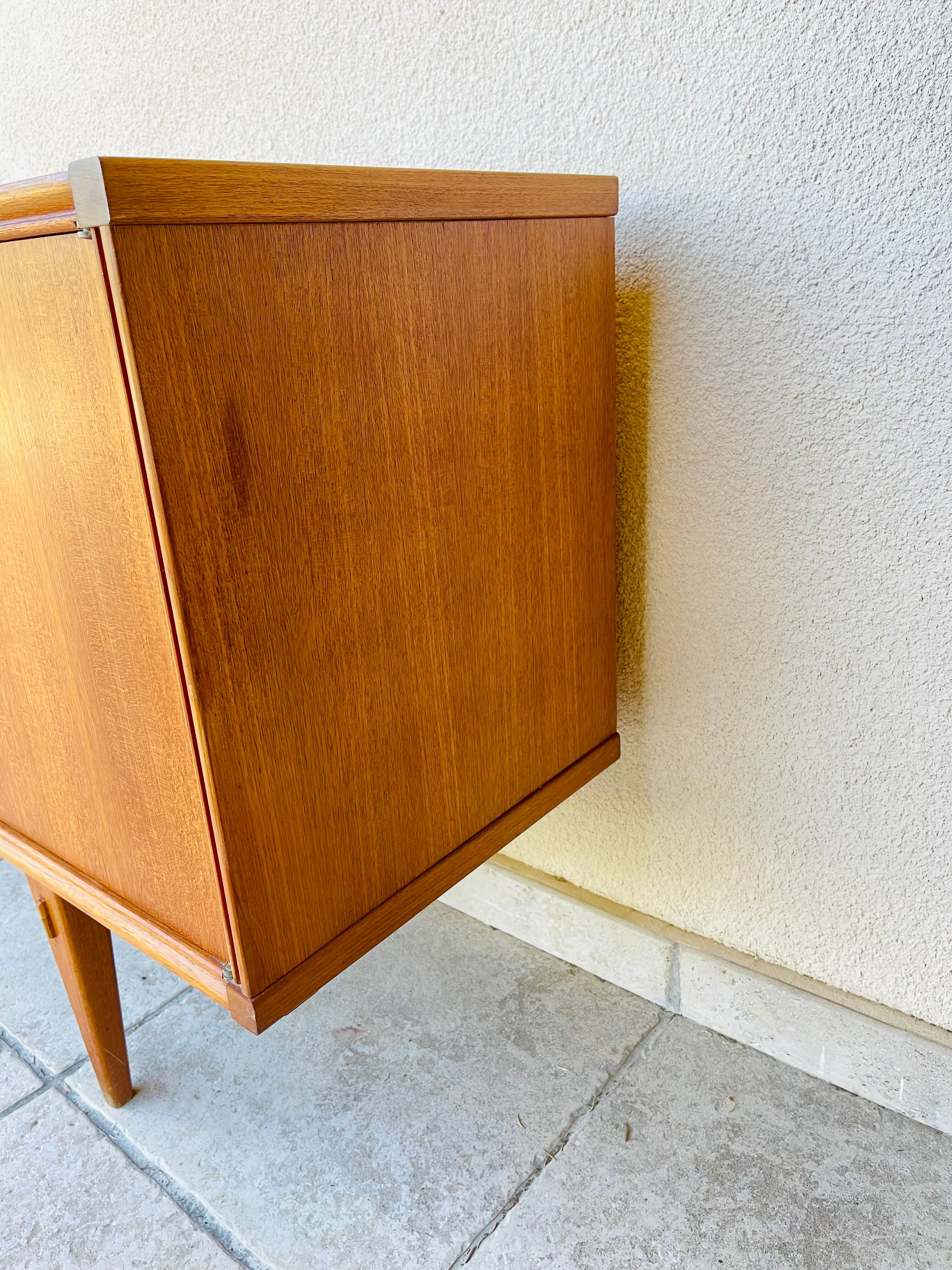 Scandinavian teak row