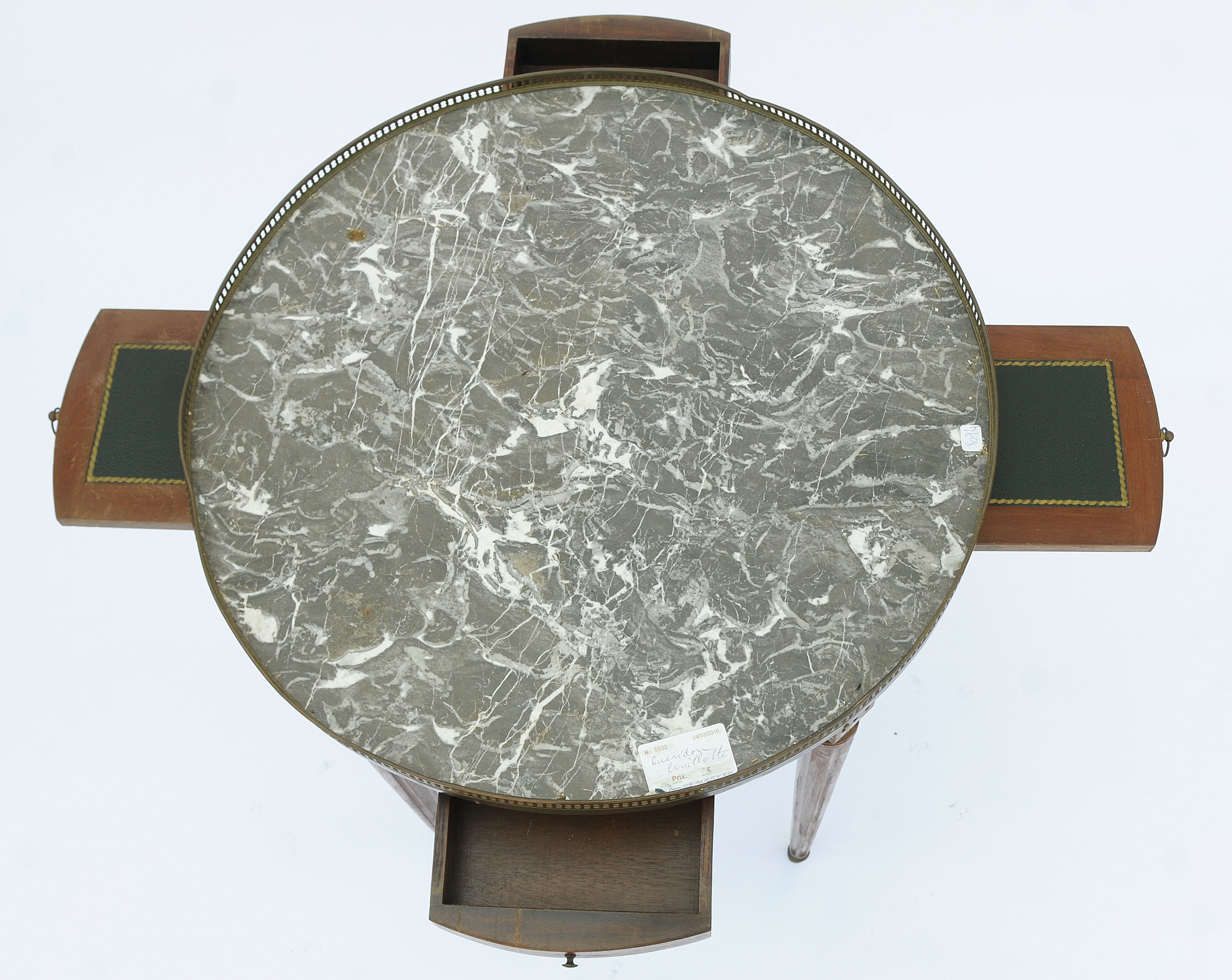 Louis XVI-style hot water table