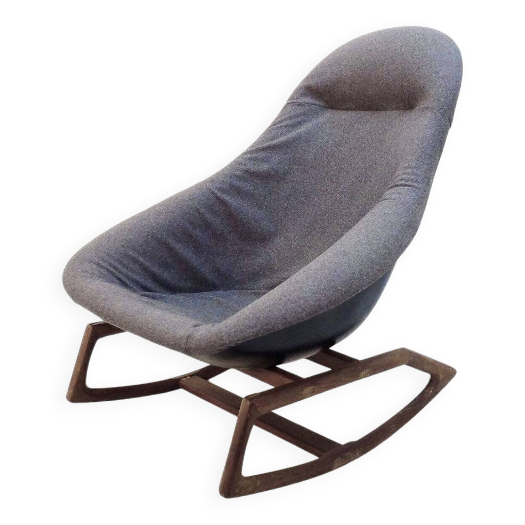 Gemini Rocking Chair by Walter S. Chenery for Lurashell, 1960s
