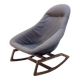 Gemini Rocking Chair by Walter S. Chenery for Lurashell, 1960s