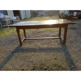 Country farmhouse table in oak