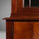 Exquisite Empire Style library cabinet with glass doors, Belgium, 1950s