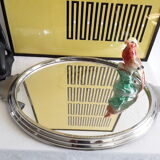 Vintage mirror tray