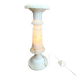 Lampe colonne en albâtre sculpté - années 1960/1970