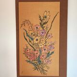 Thérèse Hémery - Painting with diamond glass - Bouquet