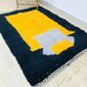 Azilal colorful natural wool handmade rug 300cmx200cm