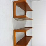 Dyrlund teak wall book shelves Denmark 1960’s