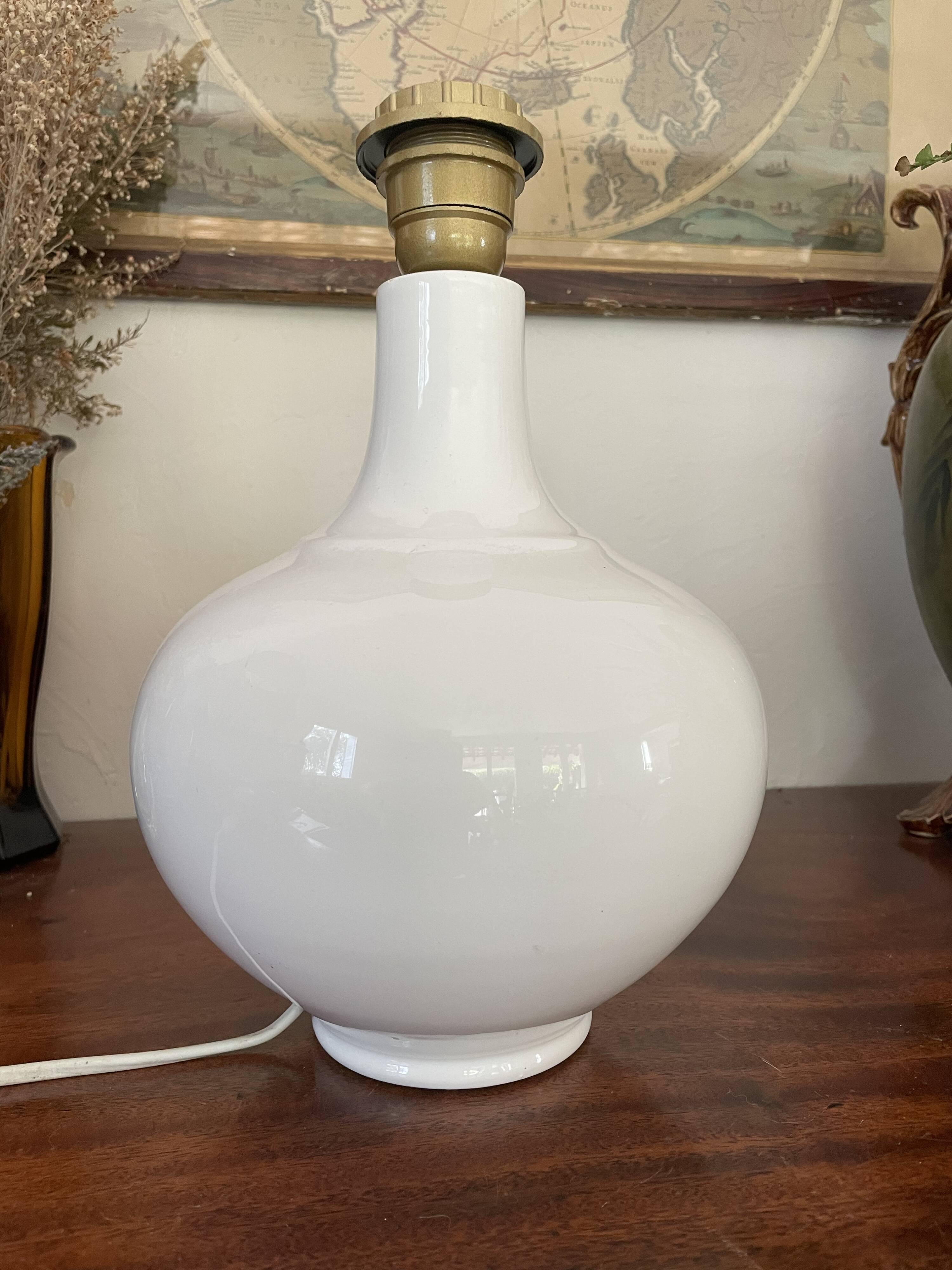 Ceramic lamp from Salerno svintage