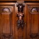 Exceptional figural sideboard, France, ca. 1880.