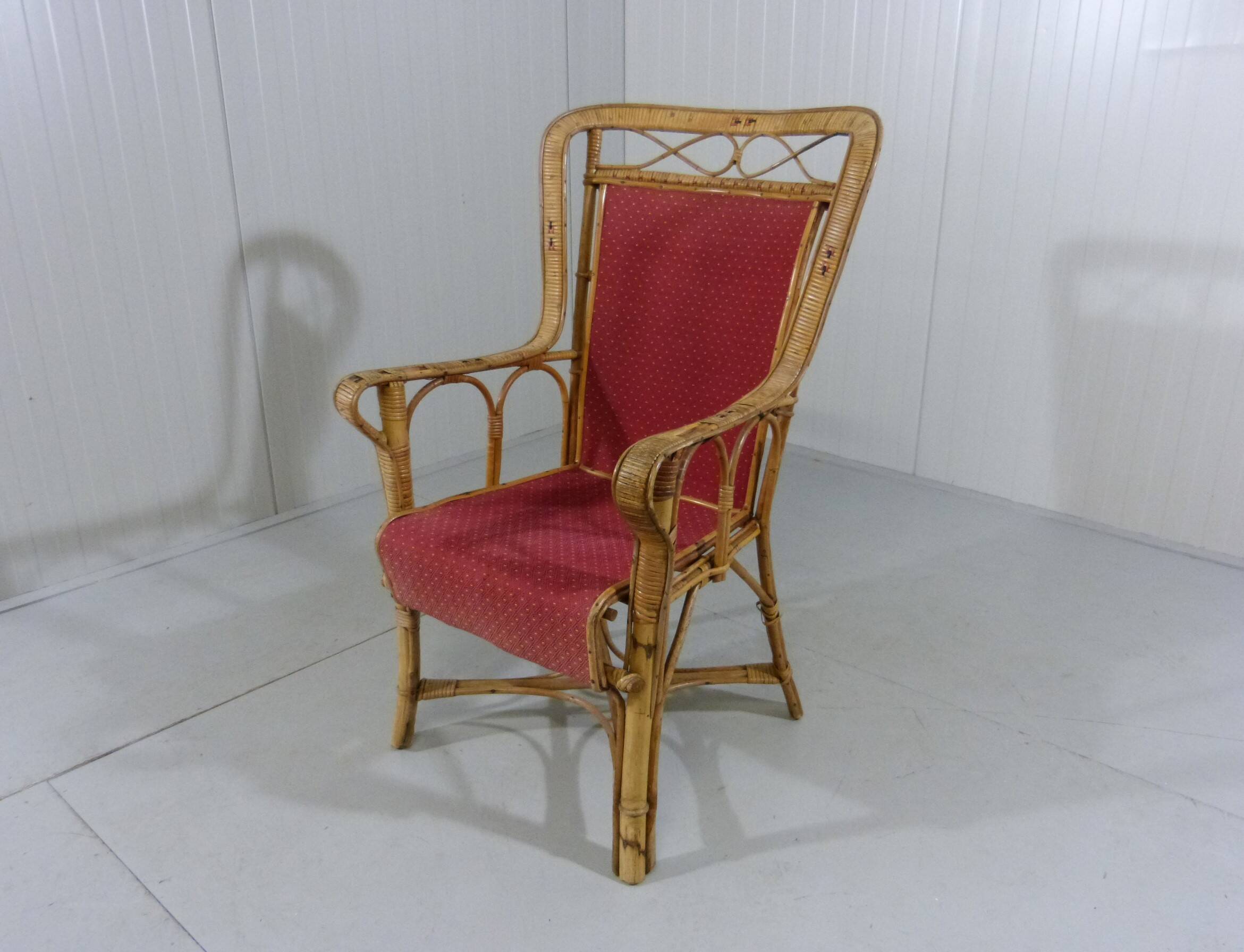 Rattan arm chair 1920-1930’s