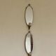 Pair of Mid Century Swedish Pewter Sconces with Mirror by Svenskt - Tenn