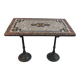 Table bistrot fonte et Terrazzo début 20ème
