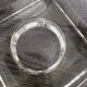 Set of 3 Cubic Glass Candle Holders