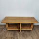 Table basse en orme, 1980
