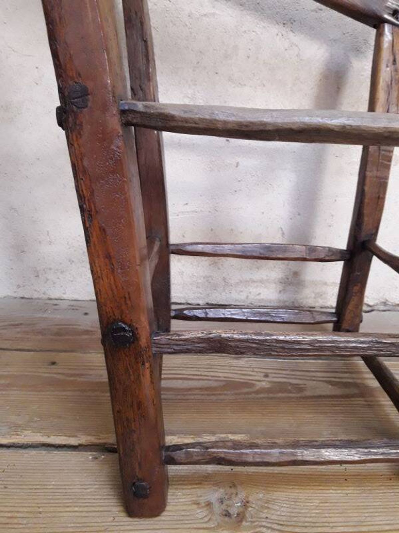 Fauteuil art populaire ancien campagne