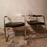 Set of 2 Luxy chairs by Stefano Getzel