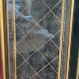 Old parecloses mirror, engraved decoration