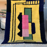 Tapis berbère coloré