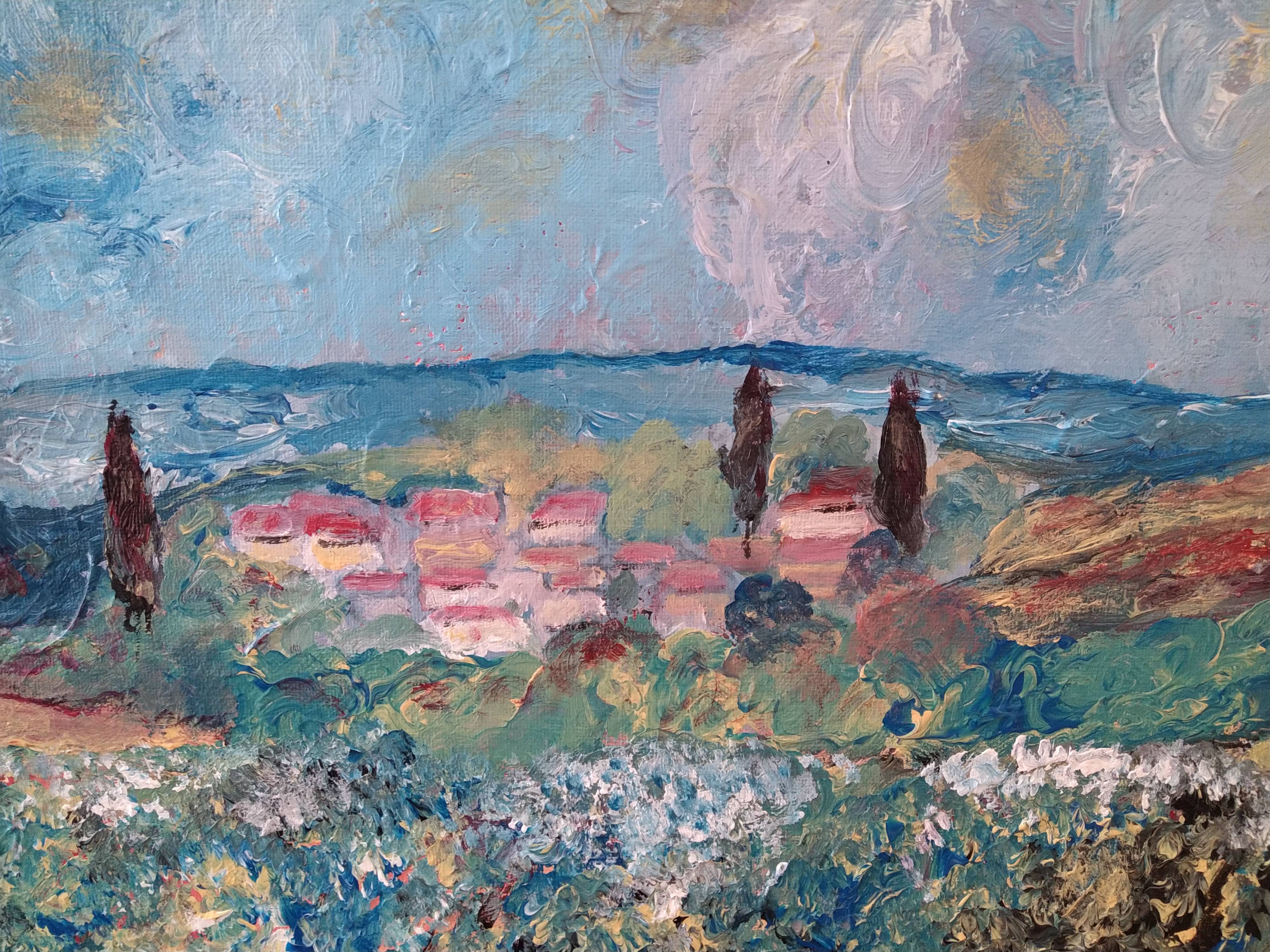 Provençal village table