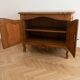 Small antique buffet in carved wood, Traditional style.