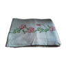 Drap ancien brodé