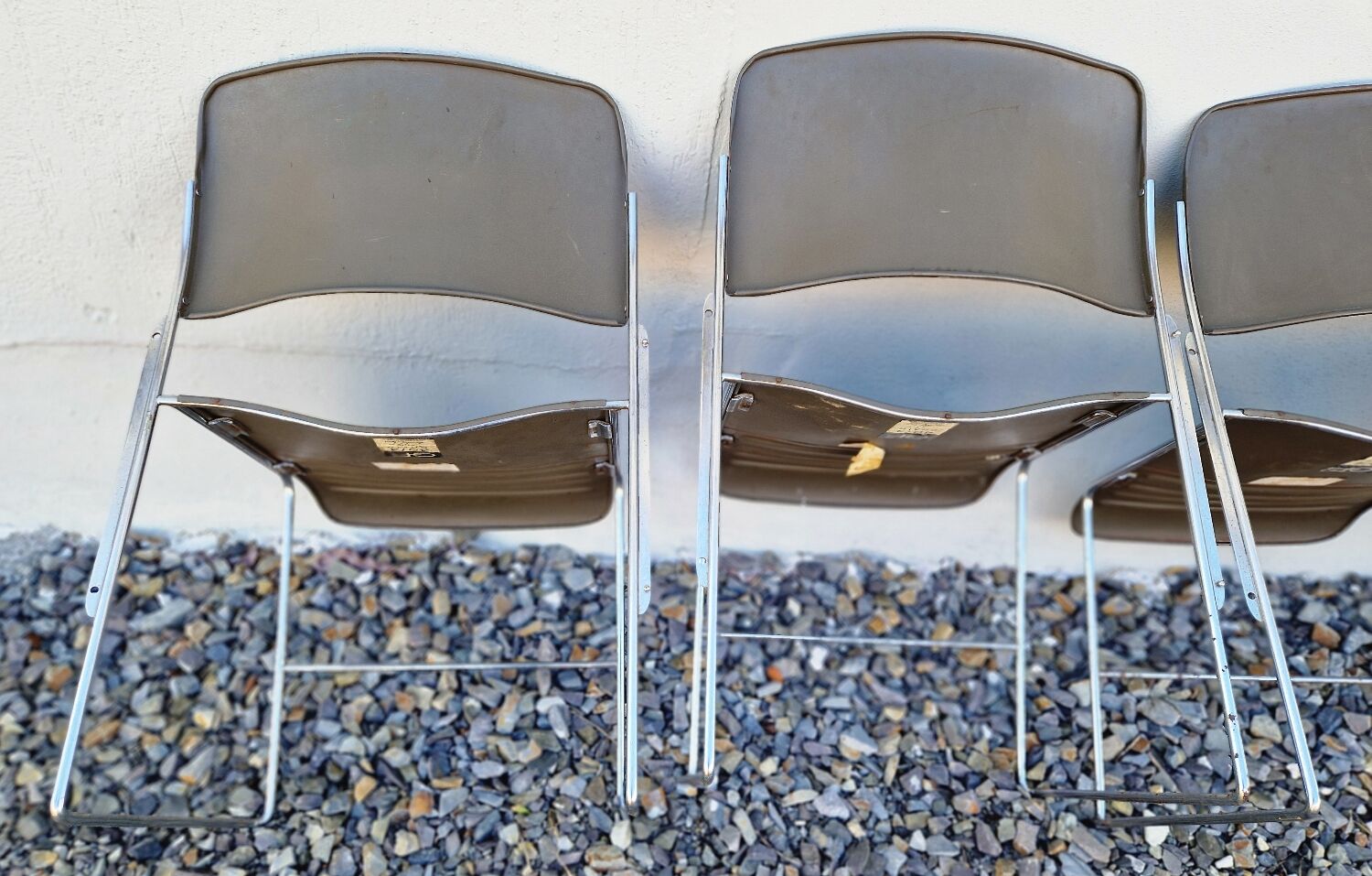 Set de 6 chaises 40/4 de David Rowland pour Howe 1973