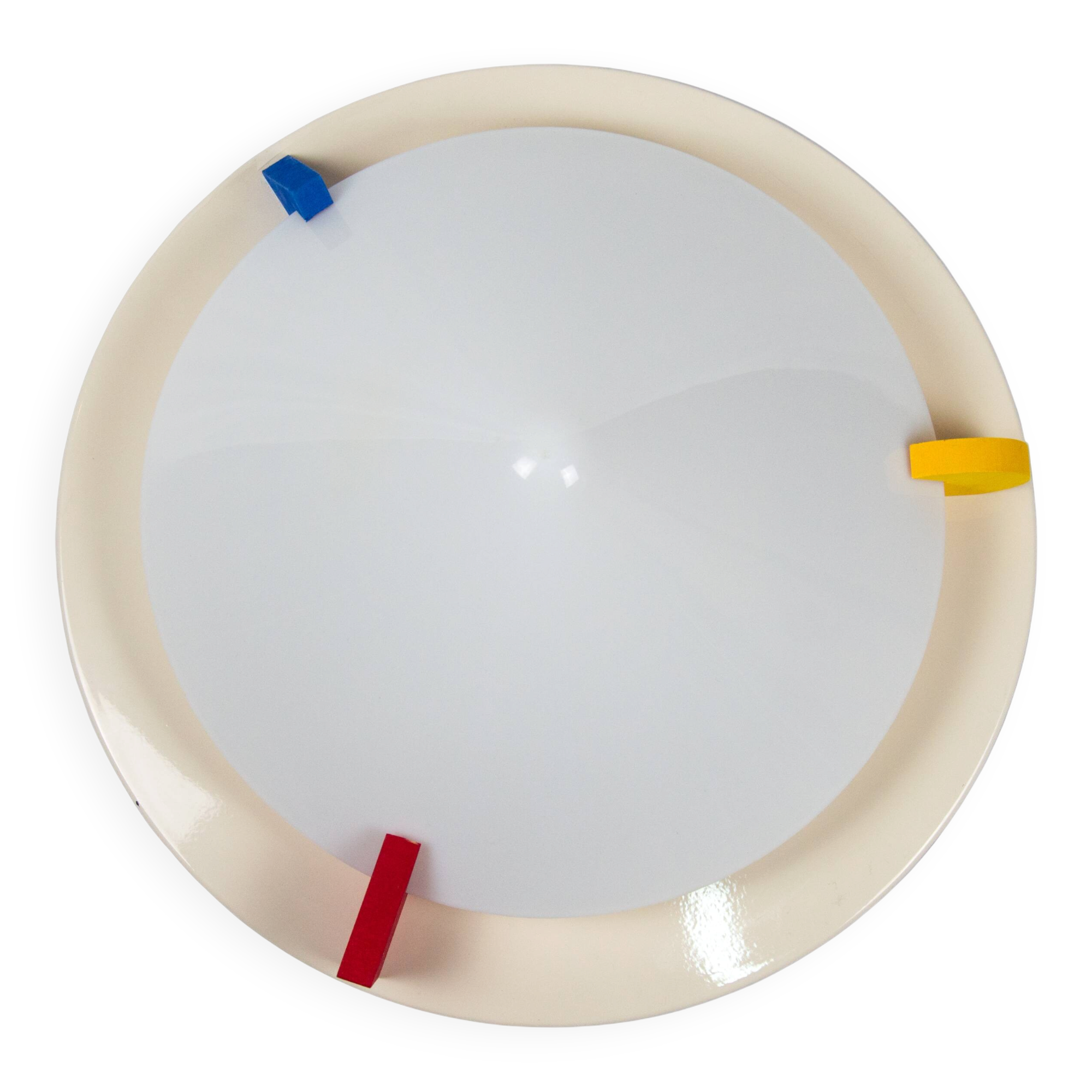 Applique/plafonnier ikea stoja — design rétro postmoderne coloré