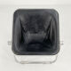 Plona chair in black leather by Giancarlo Piretti for Anonima Castelli, 1970