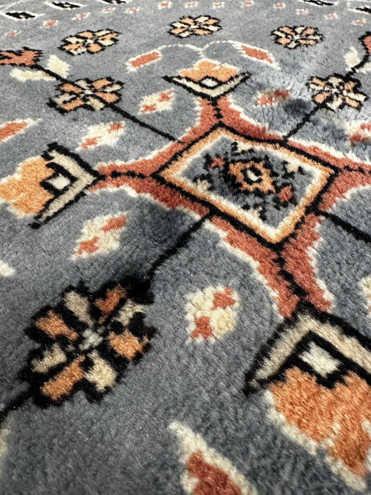 Tapis persan rond fait main