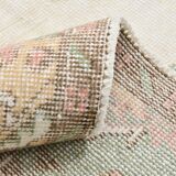 6x11 Beige & Cream Oriental Floral Pattern Vintage Rug, 189x329Cm