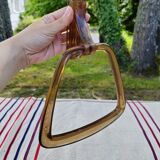 Smoked plexiglass towel rail Grosfillex 70s