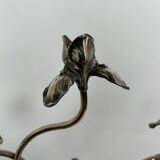 Large figurative chandelier with a femme fatale nymph.