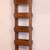 5-level shelf in Burmese teak