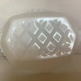 Beaded opaline ring holder tray