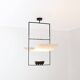 Mario Botta Zefiro Hanging Lamp for Artemide Italy 1988