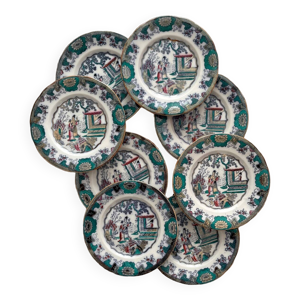 8 assiettes à dessert - boch