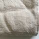 Table cloth reserves of large ivory raw linen kit 280cm