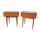 Pair of scandinavian bedside tables