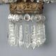 Antique metal wall sconces, Italy, 19th century