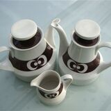 Tea and coffee service for 10 people Scherzer Bavaria 70s