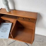 Fimsa Roma Italy teak console or small desk