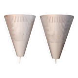 Mid-Century Klyka Sconces or Wall Lamps from Ikea, Sweden, 1987