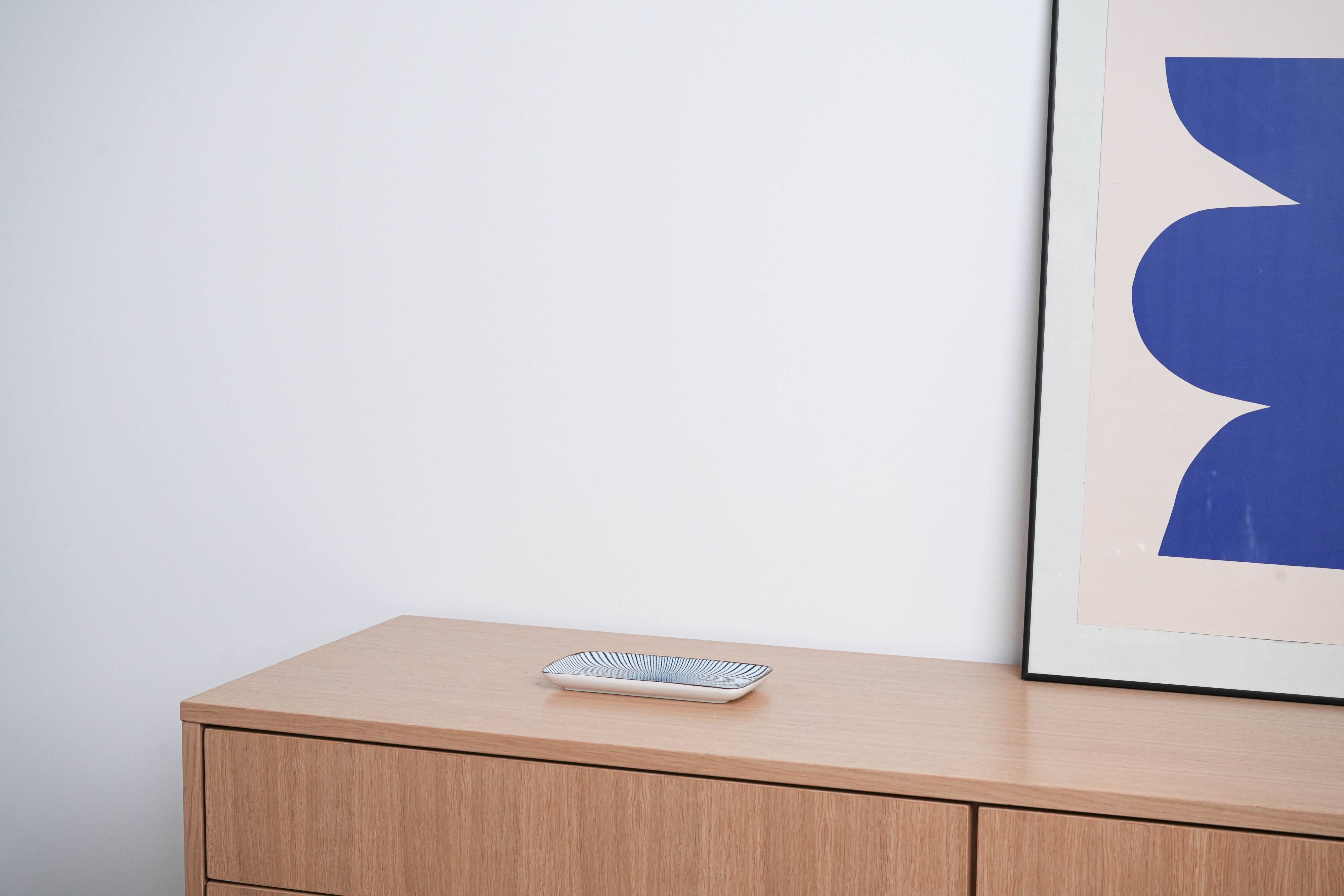 Porcelain platter, Italian design, 1970s, manufactured in Italy