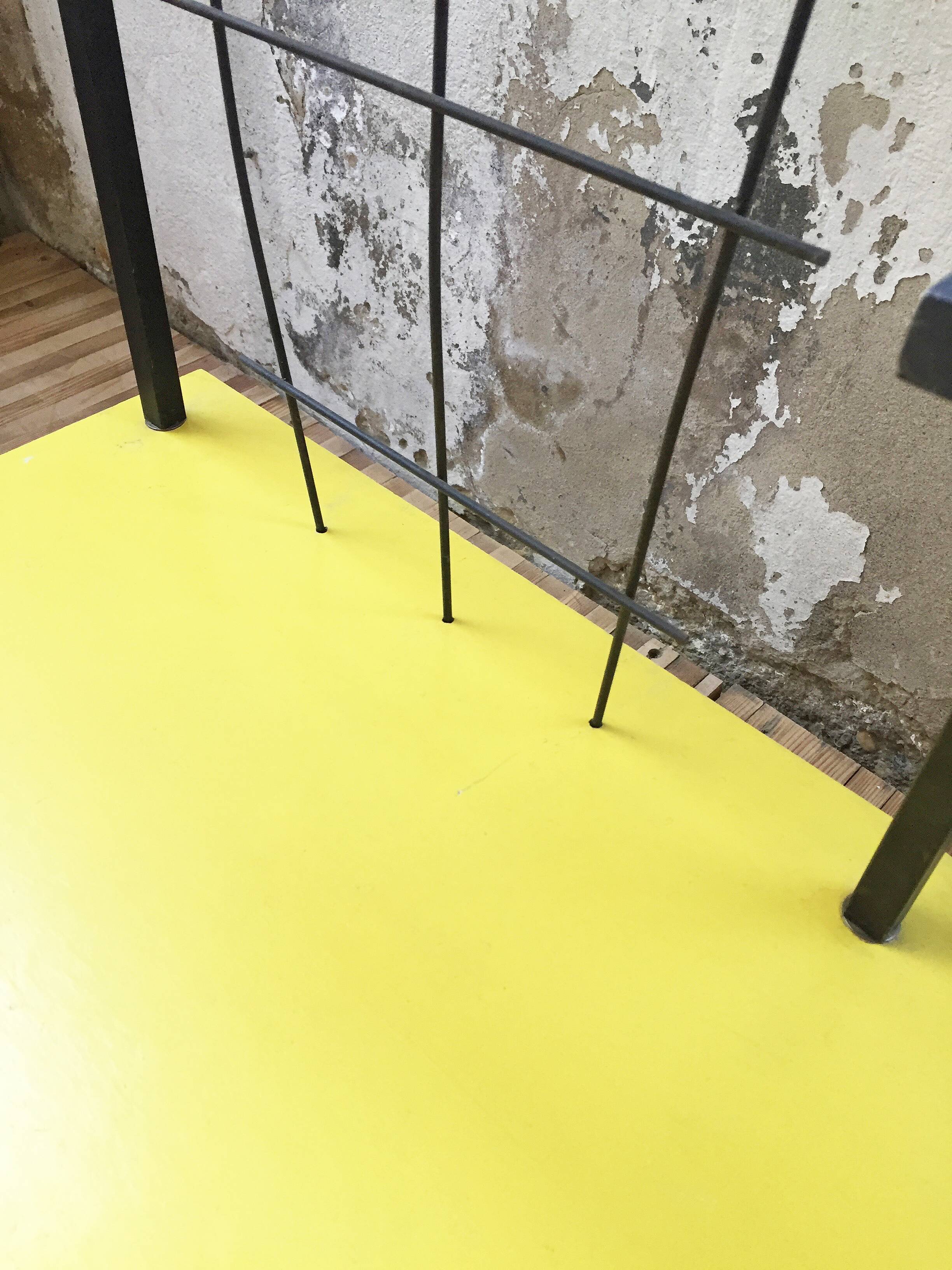 Plant shelf vintage door