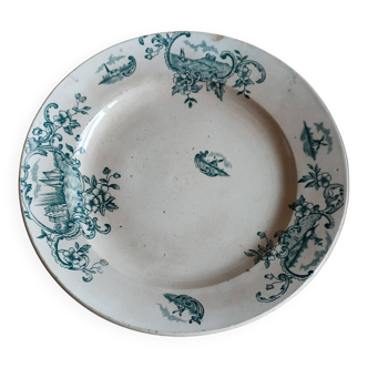 Ironstone plate, 19th century